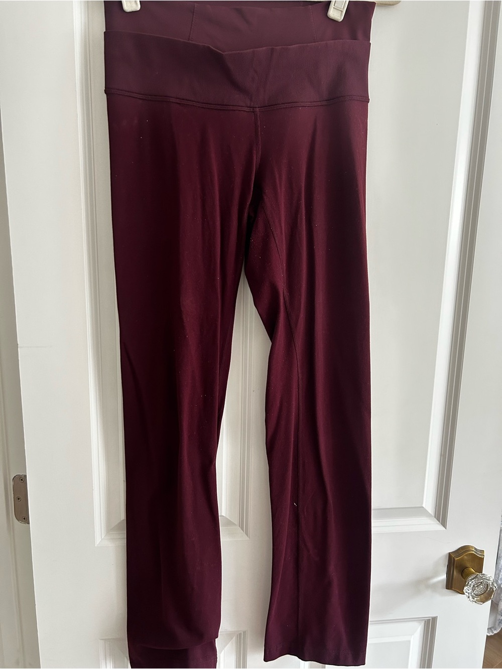 lululemon athletica Burgundy High-Rise Leggings